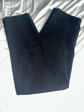 NEW Franne Golde Classic 28 Fit Black Dress Pants Tummy Tuck Slimming Sz 20